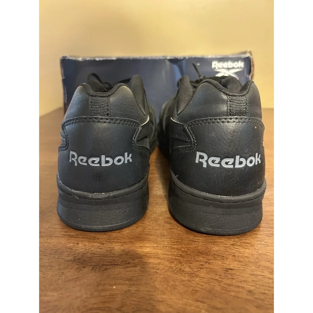 Size 10 M REEBOK BB4500 WORK MEN'S LOW CUT WORK SNEAKER BLACK BOOTS RB4160 NEW